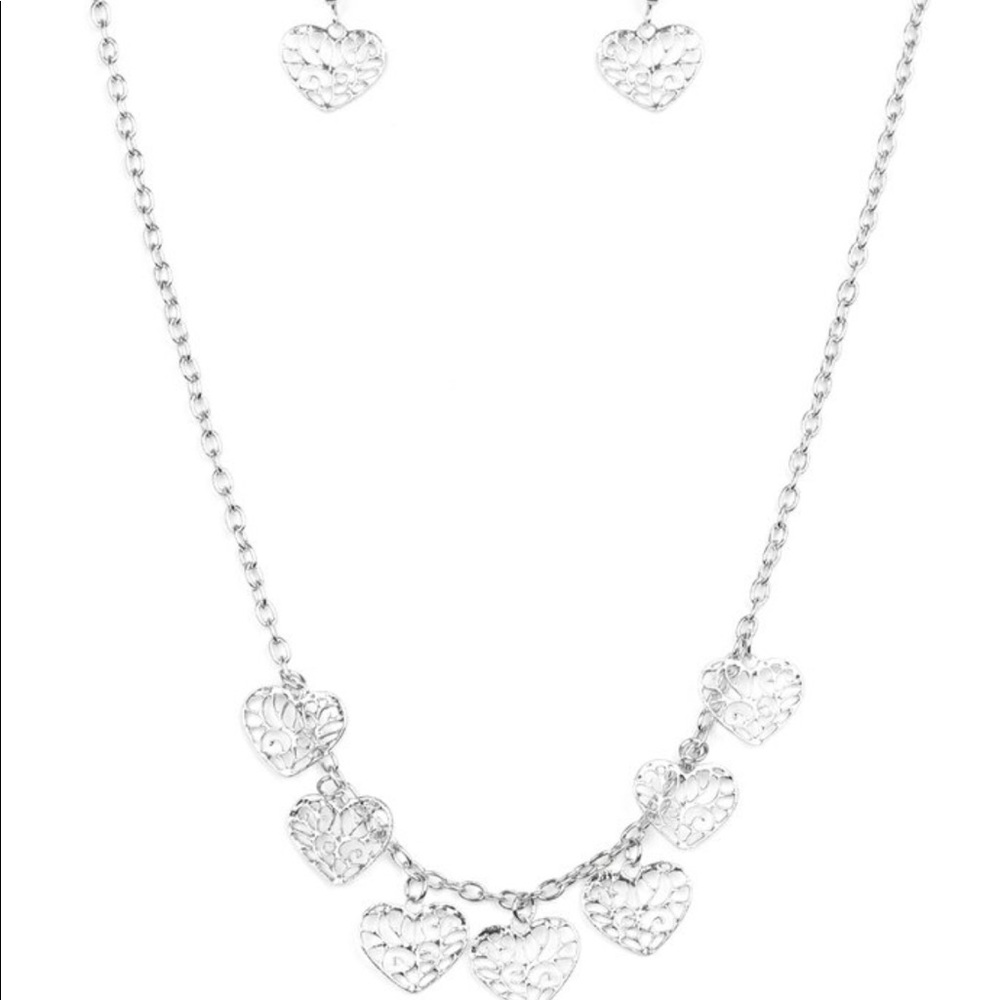 It’s a valentines necklace!